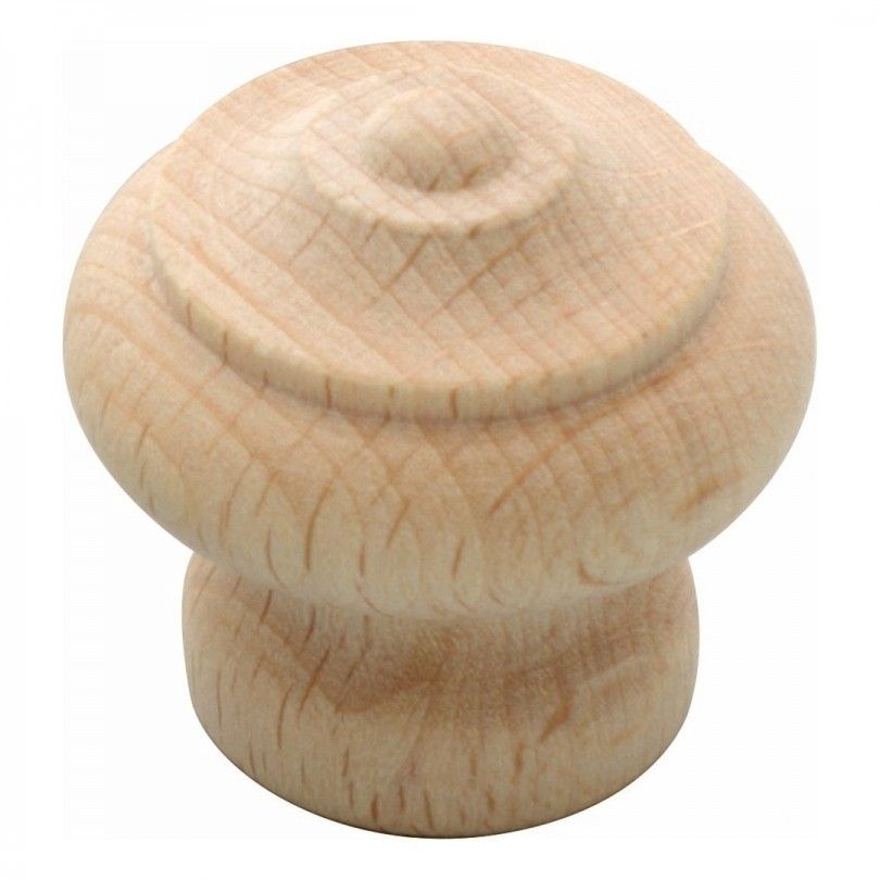 Knop 30mm beukenhout