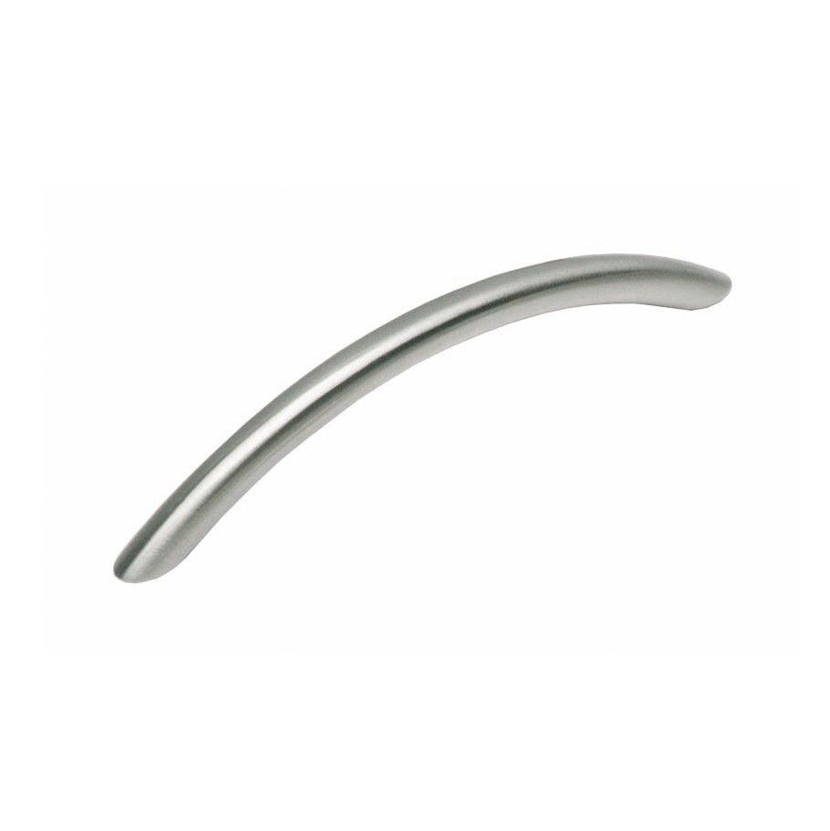 Greep gebogen ?10mm/96mm nikkel mat