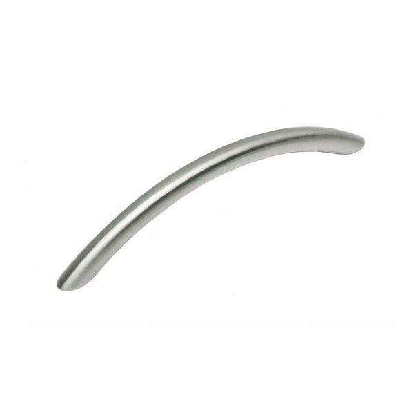 Greep gebogen ?10mm/96mm nikkel mat