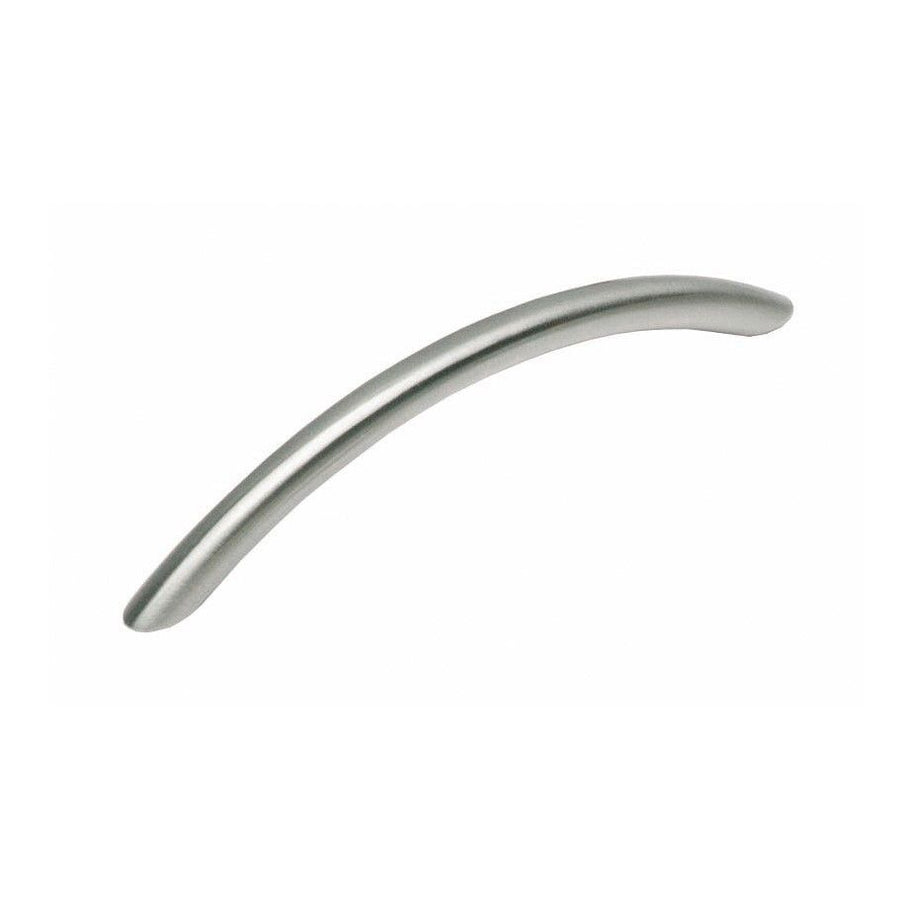 Greep gebogen ?10mm/96mm nikkel mat