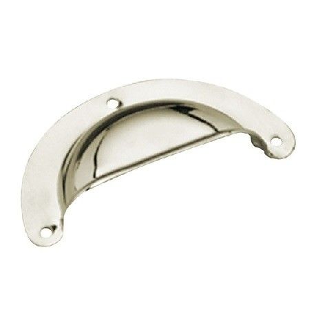 Schelpgreep 73x33mm vernikkeld