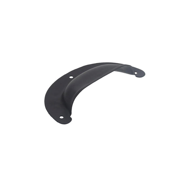 Schelpgreep 96x43mm zwart