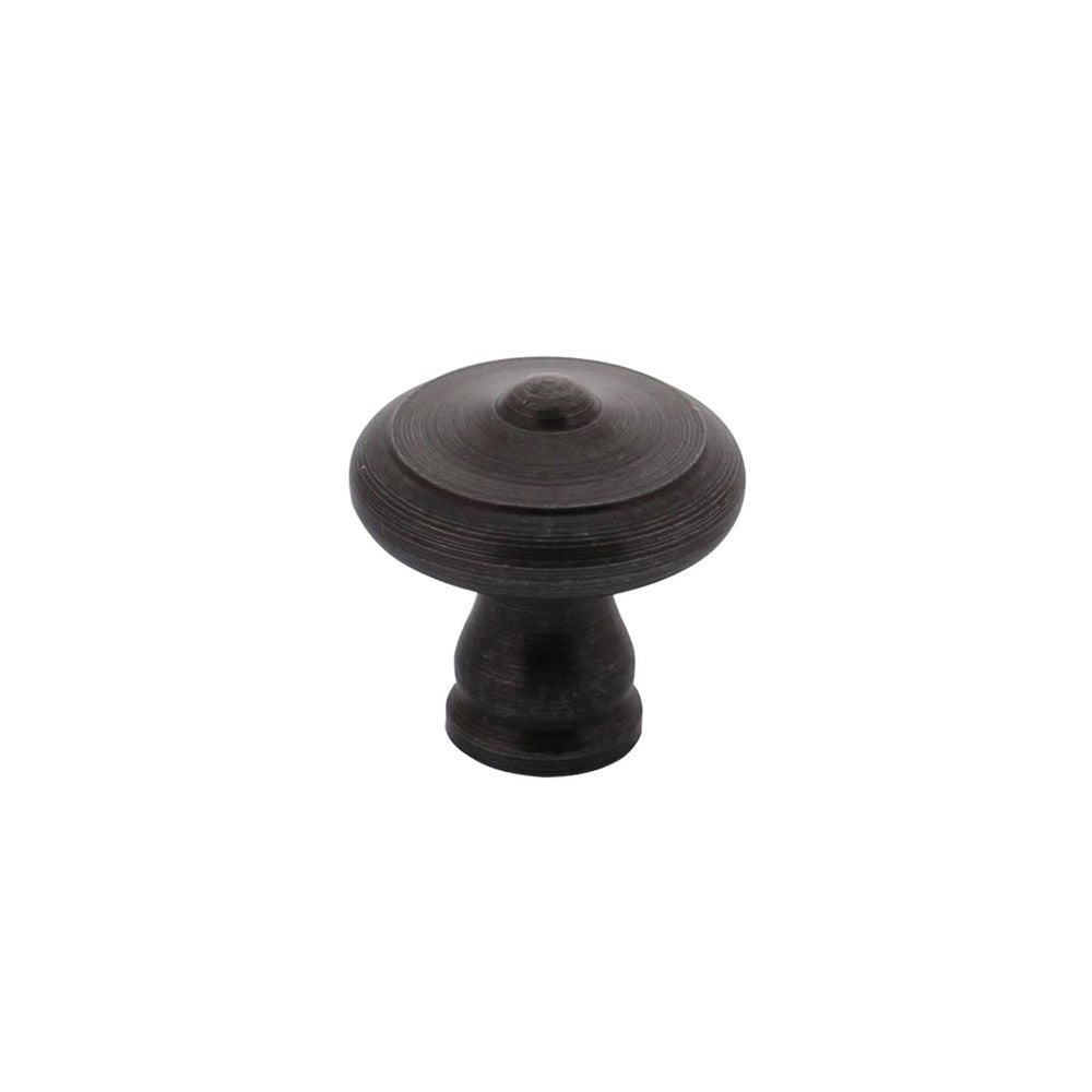 Knop 25mm Smeedijzer zwart