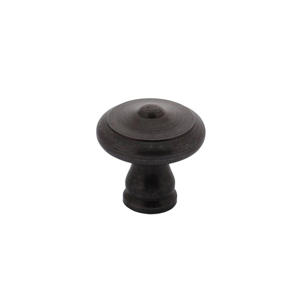 Knop 25mm Smeedijzer zwart