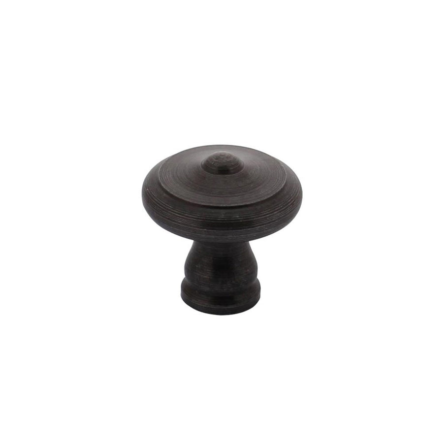 Knop 25mm Smeedijzer zwart