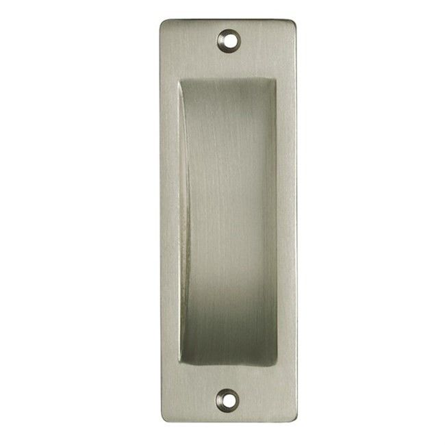 Schuifdeurkom 120x40mm nikkel mat