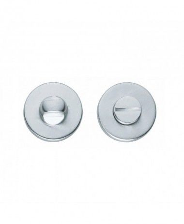 WC-sluiting verdekt ?49x7mm met stift 8x8mm chroom mat