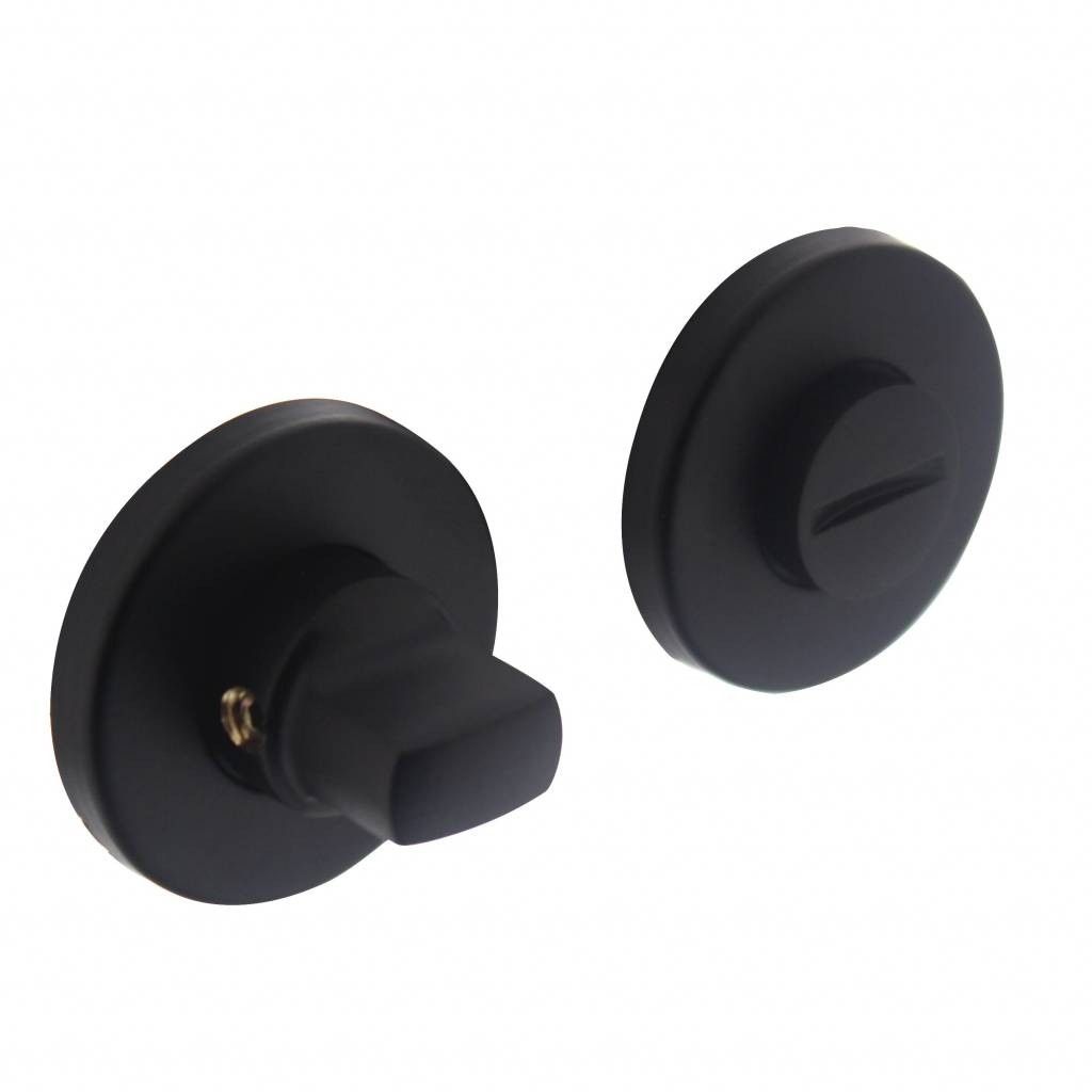 WC-sluiting verdekt ?49x7mm met stift 8x8mm zwart