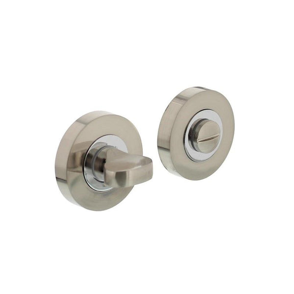 WC-sluiting verdekt ?52x10mm met nokken en stift 8x8mm chroom/nikkel mat