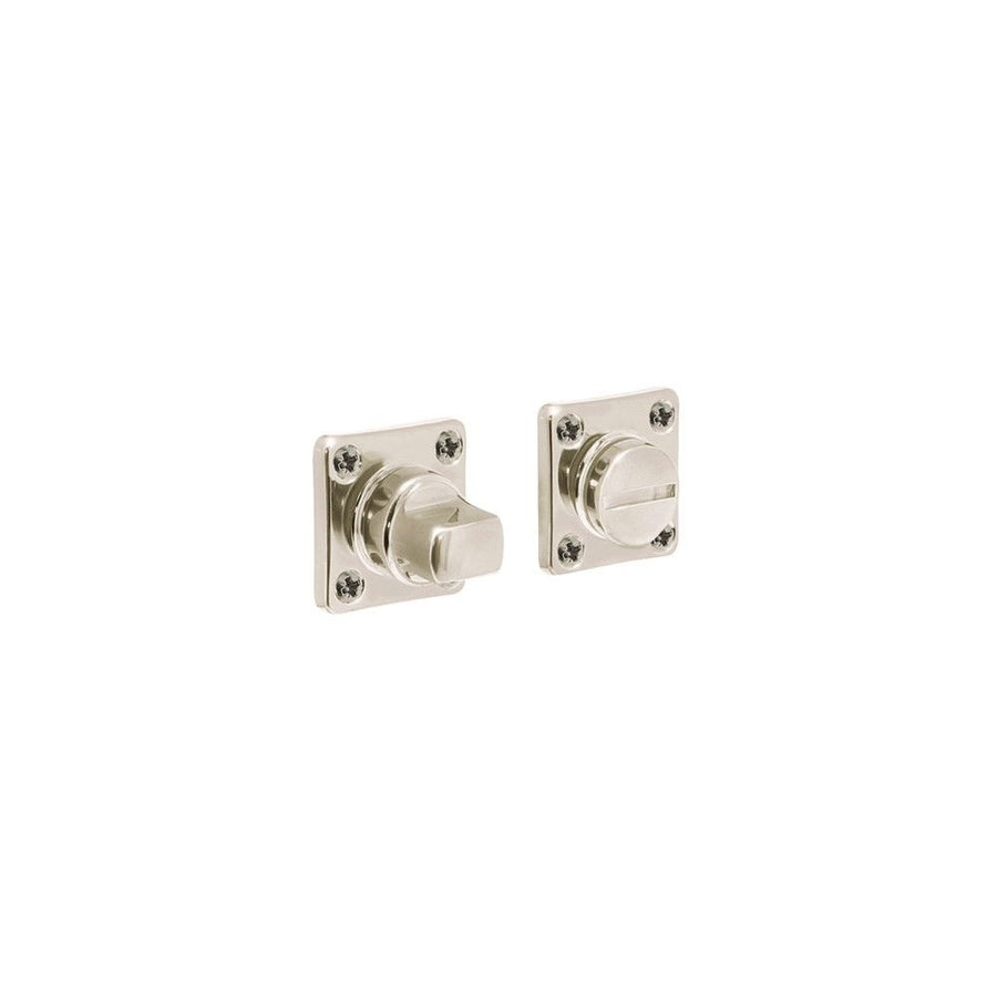 WC-sluiting basic 38x38x5mm met stift 8x8mm nikkel