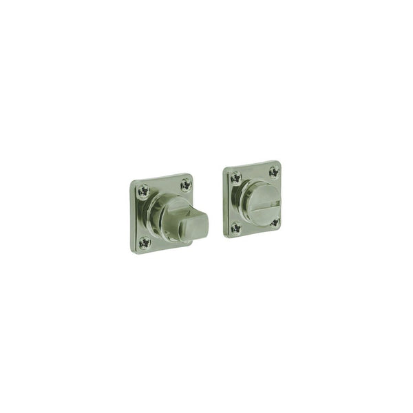 WC-sluiting basic 38x38x5mm met stift 8x8mm nikkel mat
