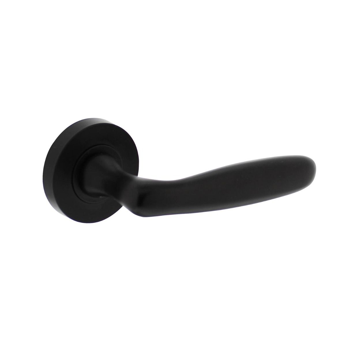Deurkruk Bjorn op rozet verdekt ?52x10mm met nokken zwart