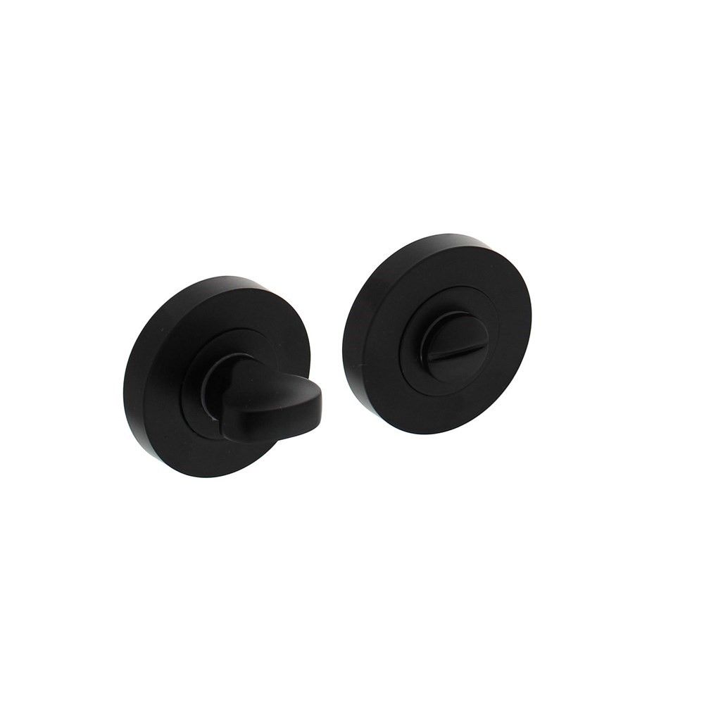 WC-sluiting verdekt ?52x10mm met nokken en stift 8x8mm zwart