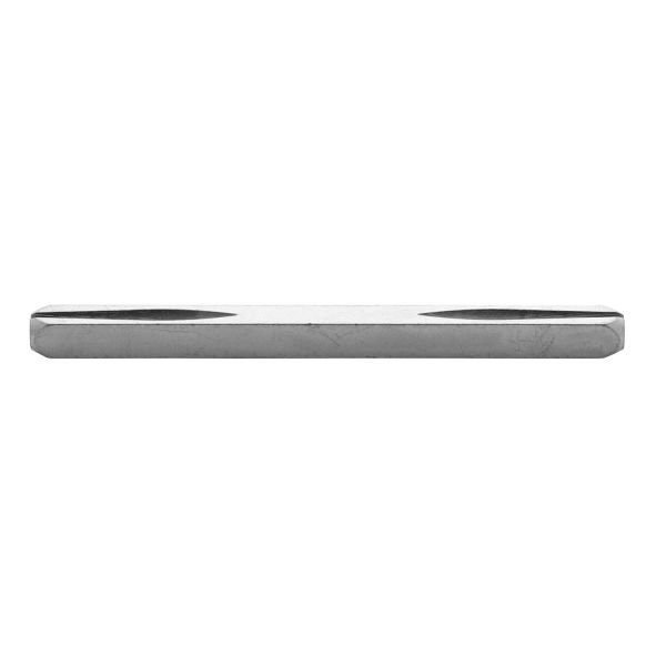 Cilinderrozetten verdekt met rillen ?55x10mm en nokken nikkel mat