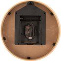 Wall clock natural cuckoo birch wood jungle green