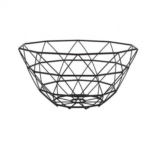 Fruit Basket Diamond Cut iron black