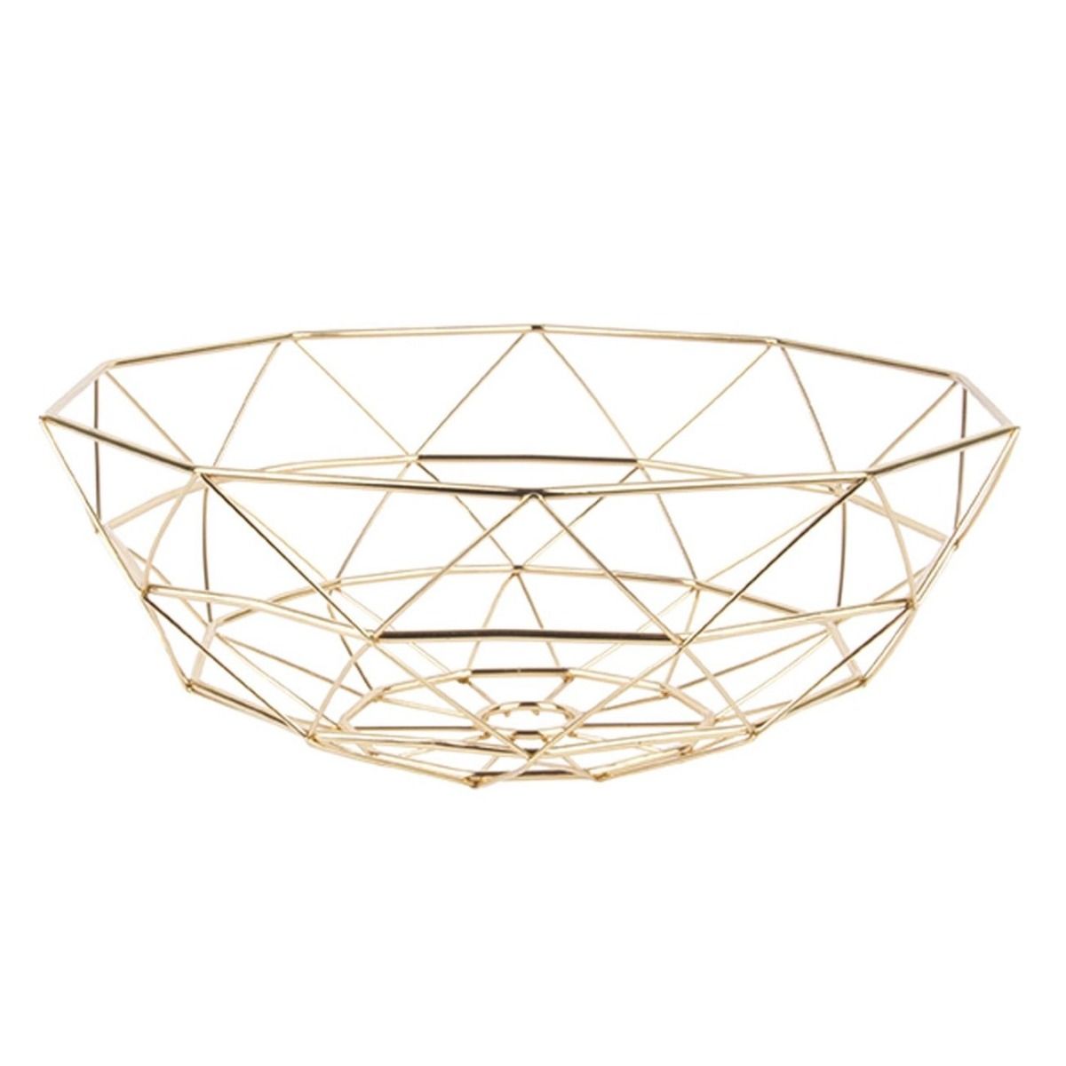 Basket   large iron  plated