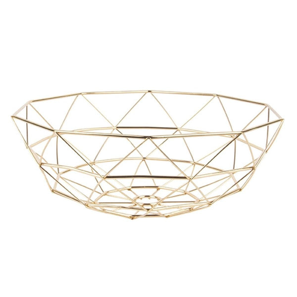 Basket   large iron  plated