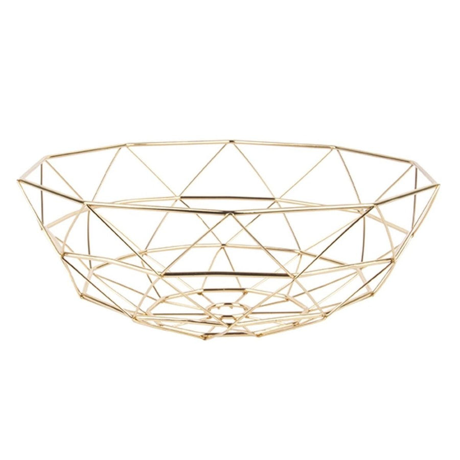 Basket   large iron  plated