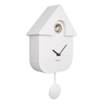 Wandklok Modern Cuckoo wit
