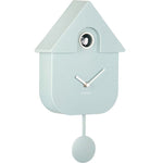 Wandklok Modern Cuckoo lichtblauw