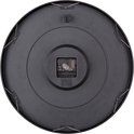 Wall clock Stark iron matt black