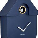 Wall clock Modern Cuckoo ABS dark blue