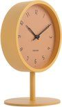 Table clock Stark iron matt honey yellow