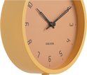 Table clock Stark iron matt honey yellow