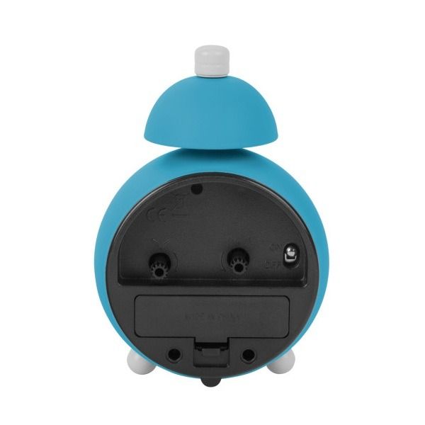 Alarm clock Chaplin iron matt bright blue