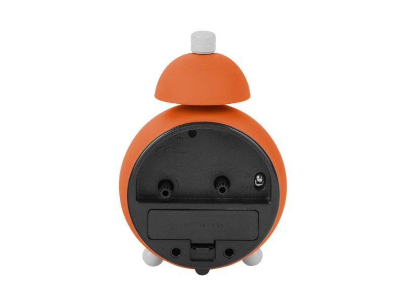 Alarm clock Chaplin iron matt bright orange