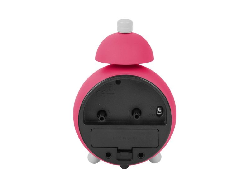 Alarm clock Chaplin iron matt bright pink