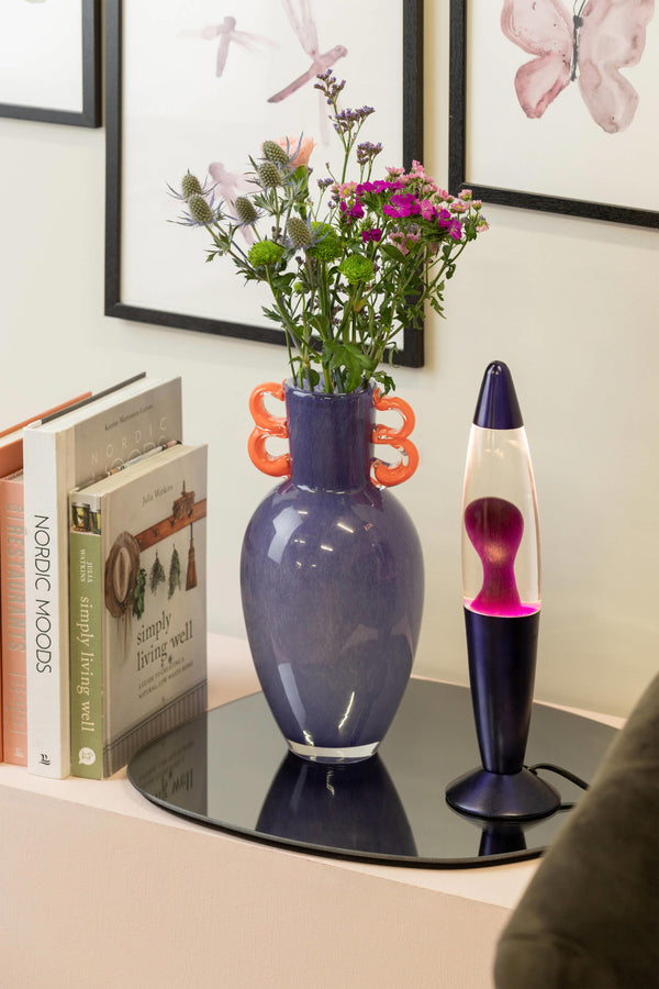Lavalamp Funky Rocket paars