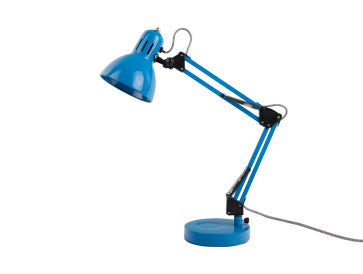 Bureaulamp Funky Hobby blauw