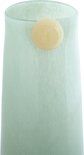 Vase?Bolita?glass?large?grayed?jade?w.?soft?yellow