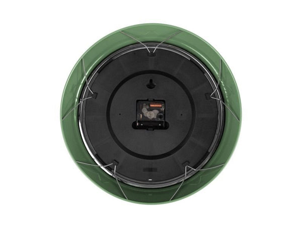 Wall clock Modern Retro jungle green