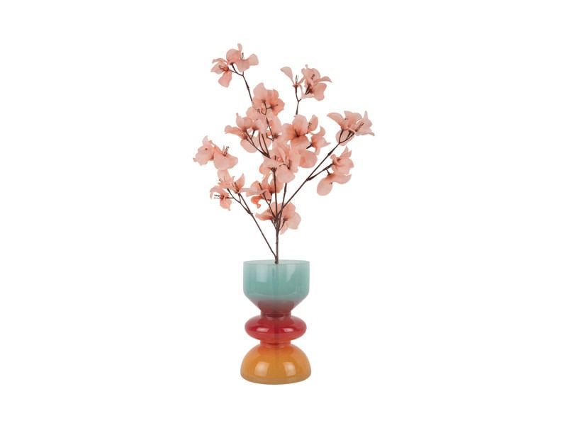 Vase Summer Vibes glass small multi colour