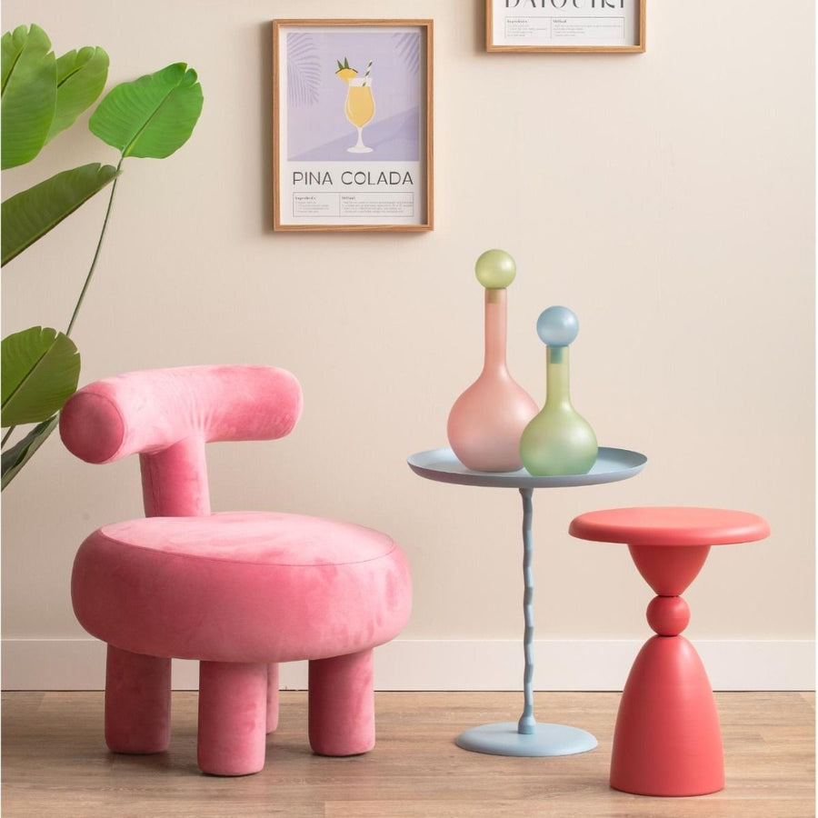 Side table Folly Outdoor scarlet red