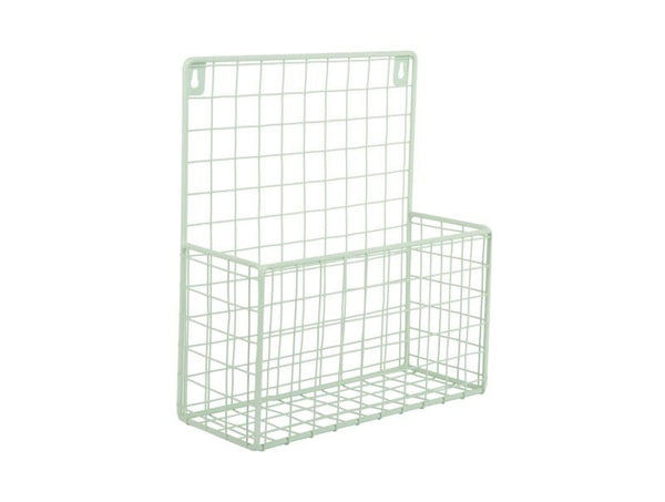 Magazine rack Reja soft green