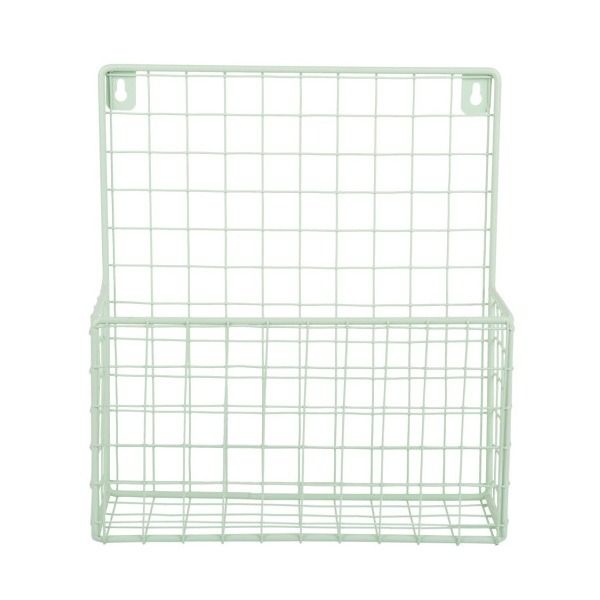 Magazine rack Reja soft green