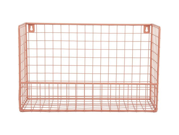 Wall rack Reja peach orange