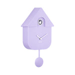 Wandklok Modern Cuckoo lila