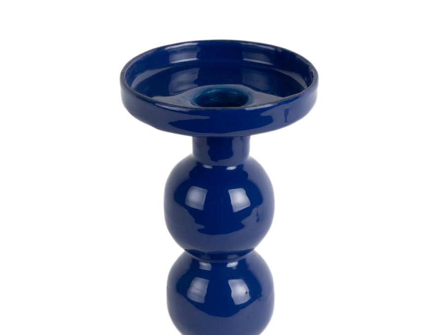 Kandelaar Funky kobalt