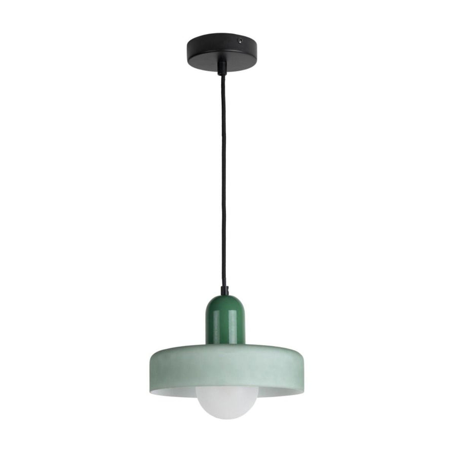 Pendant lamp Opaco Grato jungle green w. grayed jade