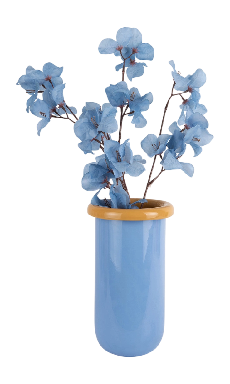 Vaas Plegado M blauw