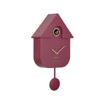 Wandklok Modern Cuckoo mauve