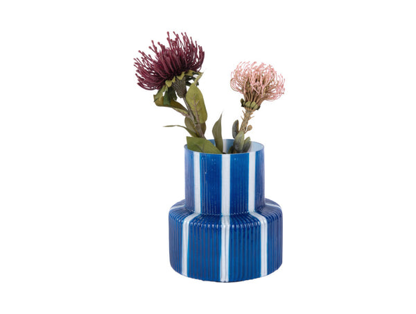 Vaas Rayado Retro blauw