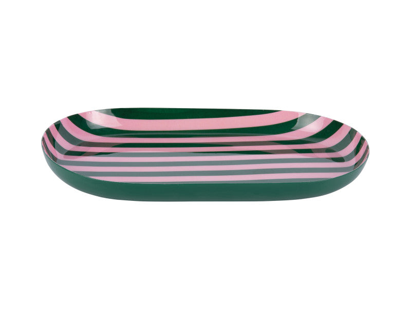 Dienblad Animado S groen/roze