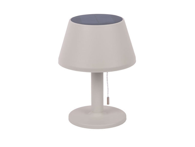 Solar tafellamp Esfera grijs
