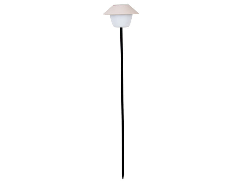 Solar vloerlamp Marioneta grijs